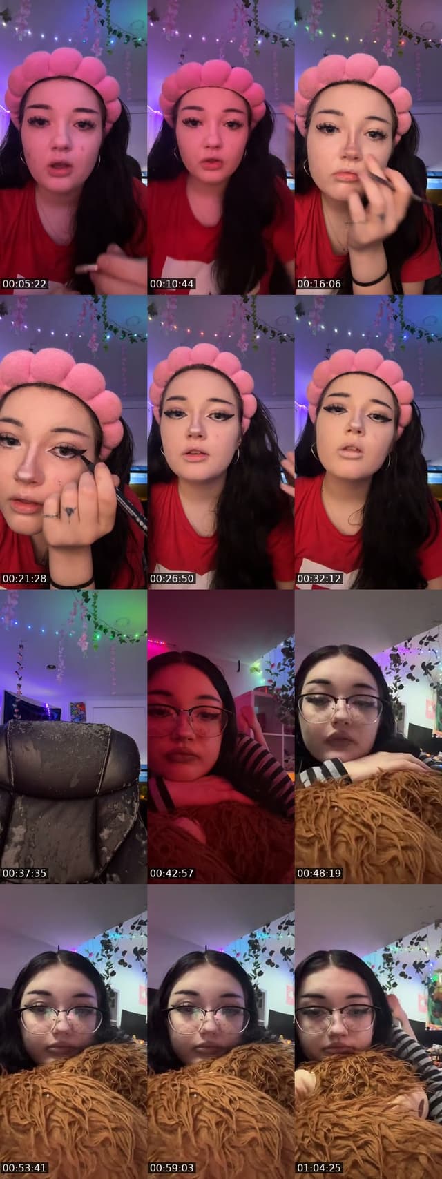 TikTok live: Grwm by @eternallybrielle