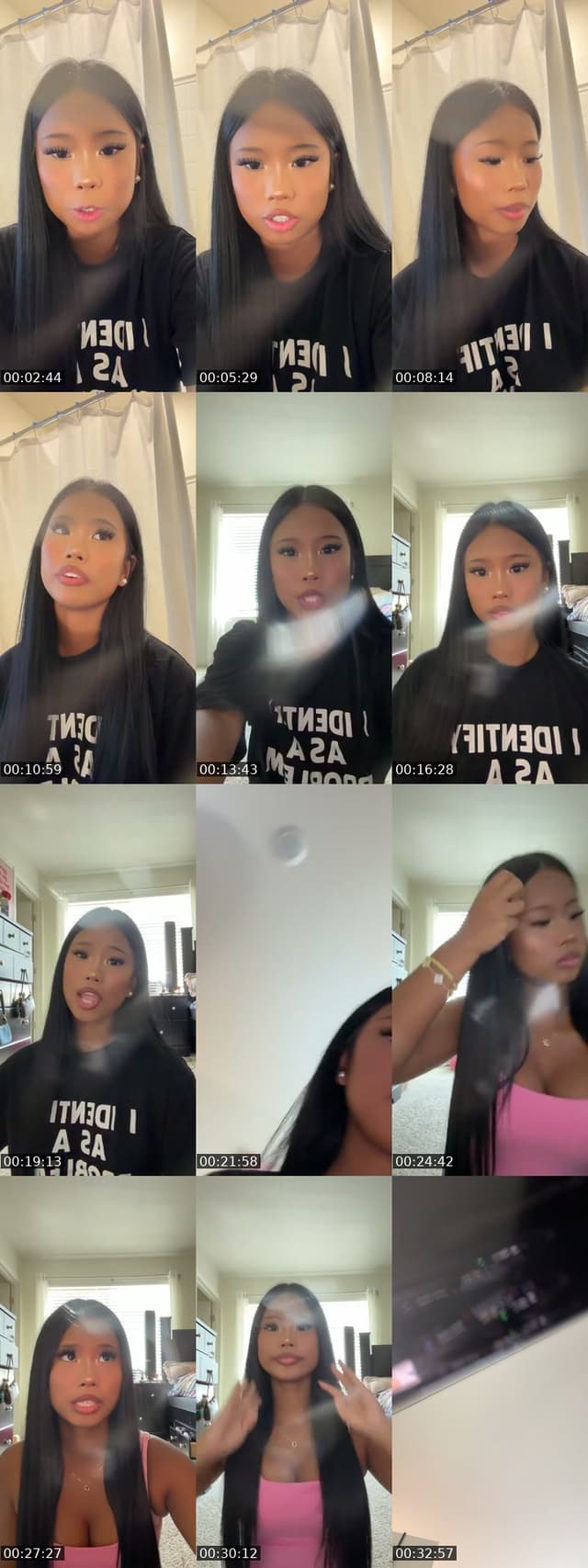 TikTok live: GRWM! by @1uvdoris
