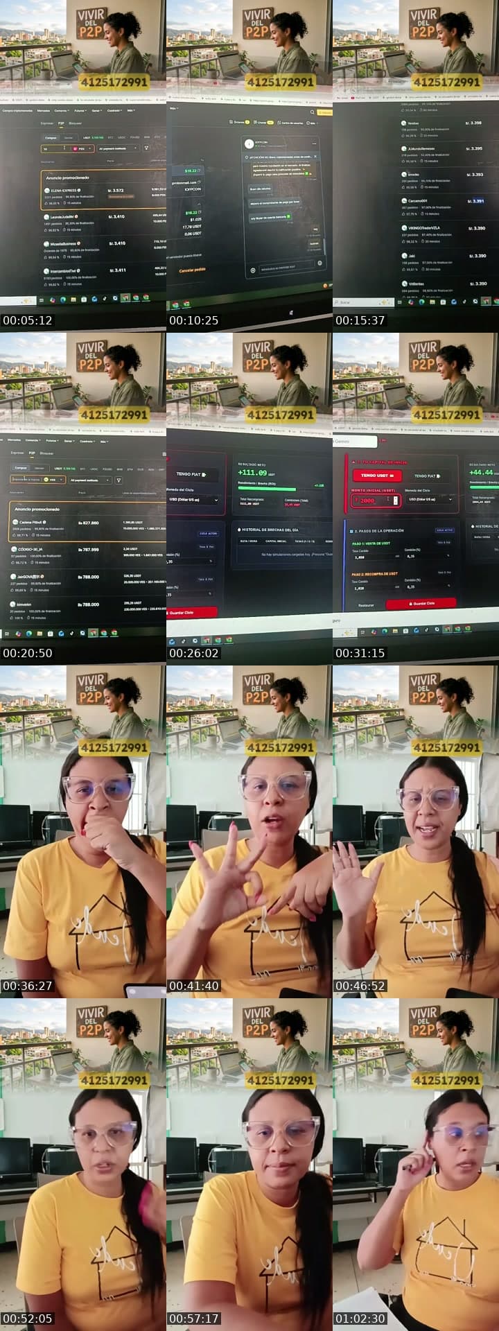 P2p en vivo