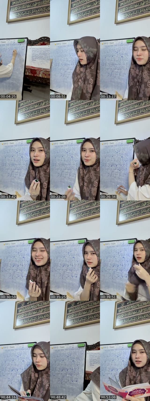 TikTok live: Bedah buku Tuntunan Shalat🥹🤍 by @itsbutterfai