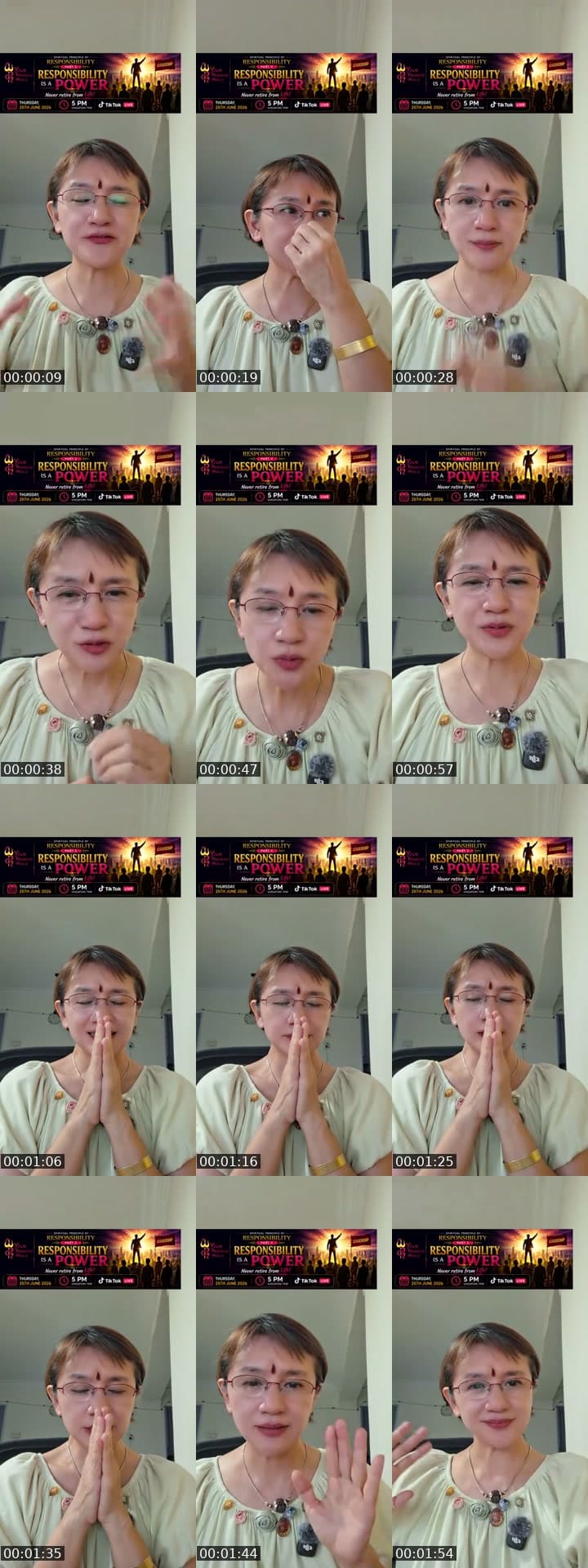 @yourpresenceheals TikTok live stream