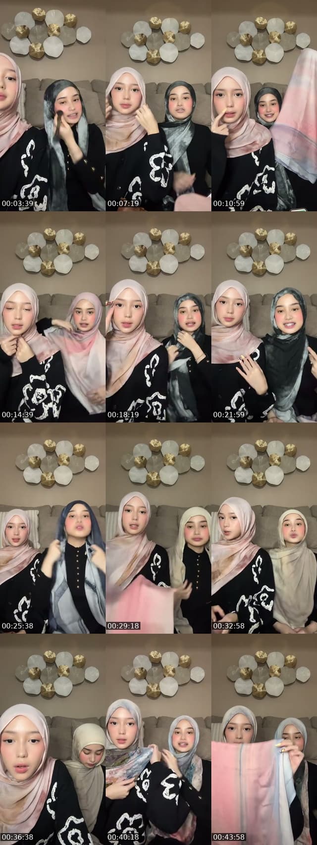 TikTok live: grwm by @safuufu