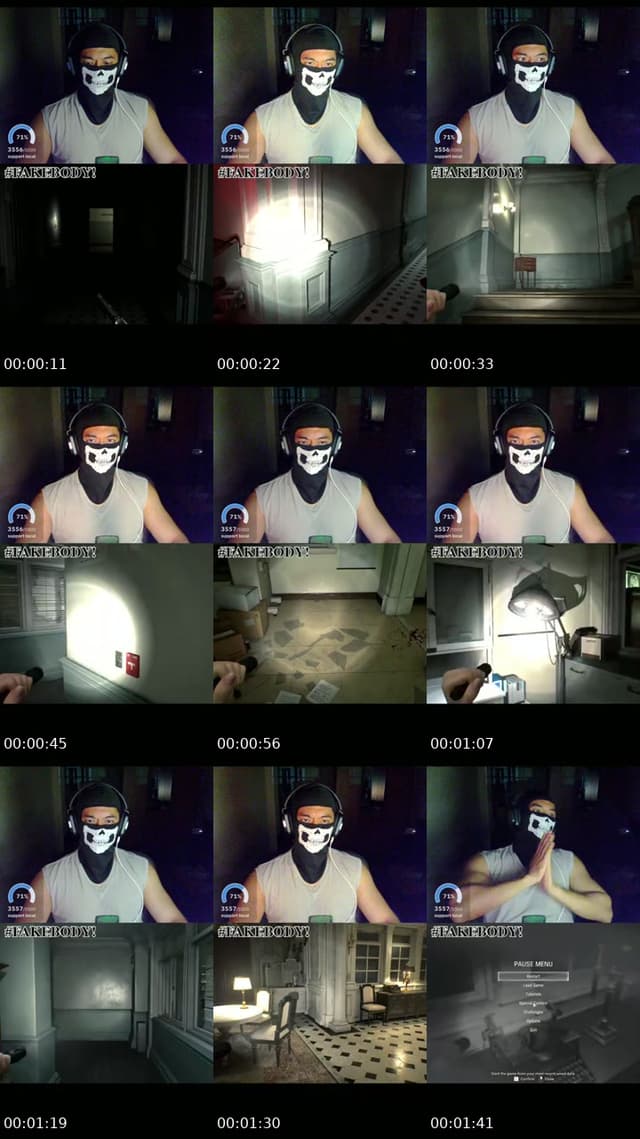 TikTok live: resident evil jek-quiem by @jekrabbit8