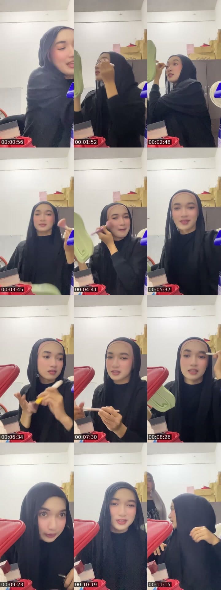 @izatyzhirahh TikTok live stream