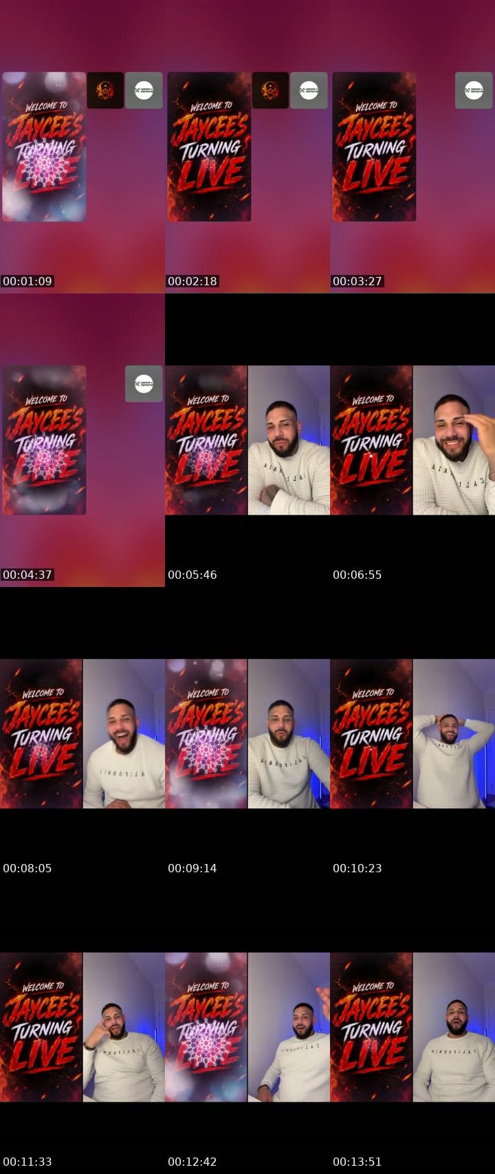 Welcome, Jaycee’s turning live