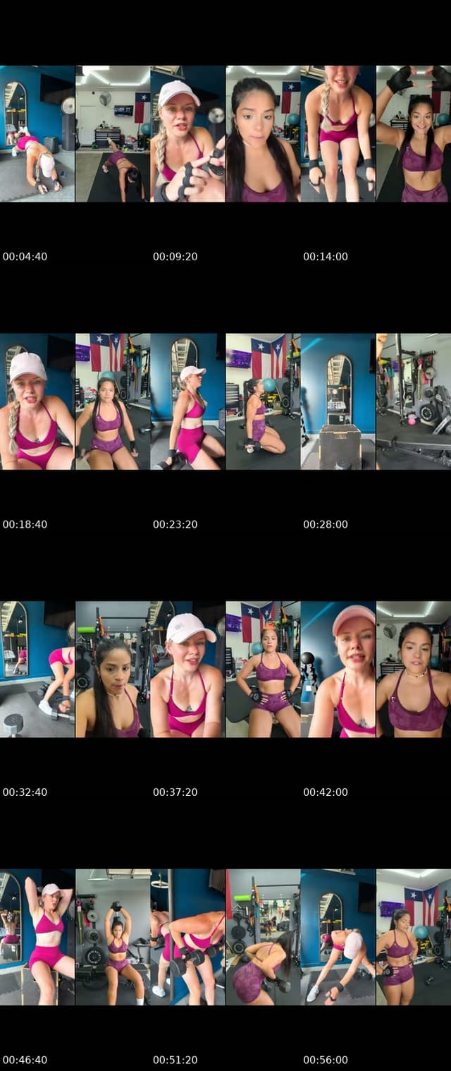 TikTok live: Full body strength by @zandra.fitness