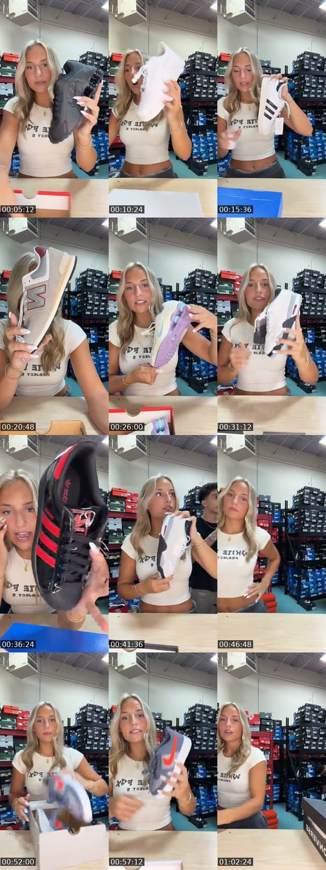 TikTok live: $`1 NIKE, ADIDAS, ON CLOUD by @zhkicksllc