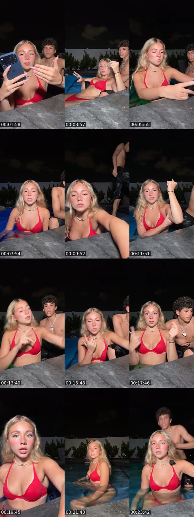 HOT TUB W DEAN 🫪🙈 - @athena_hawn