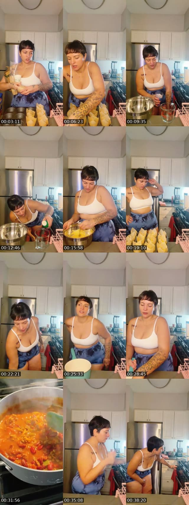 TikTok live: Kitchen vibes 💕✨ by @citygirlsuplmao