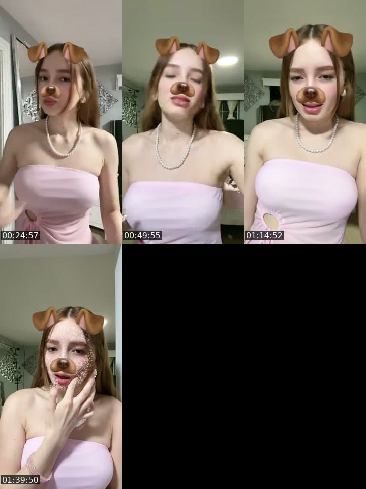 @elaahns TikTok live stream