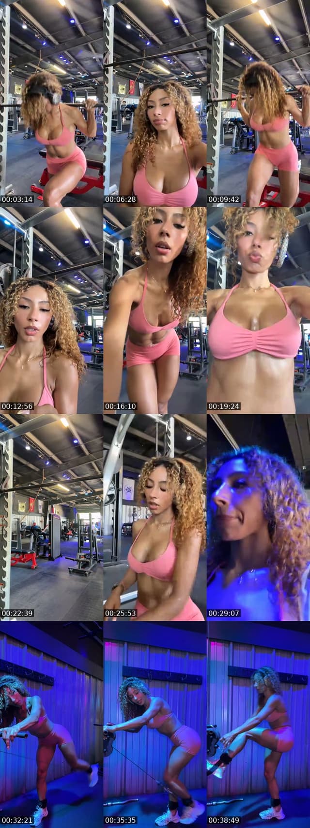 TikTok live: GYM🍑 by @mia.sor