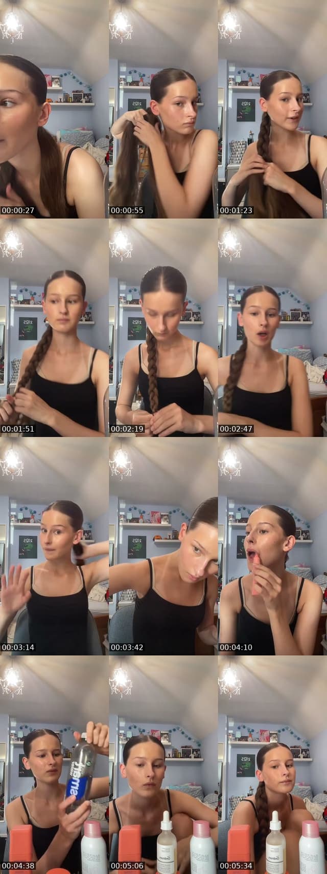 TikTok live: grwm 💗💗💗 by @annabel.secret13