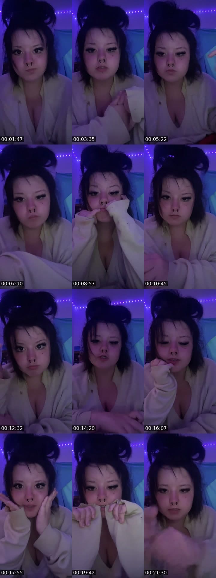 @cutiewhomeows TikTok live stream
