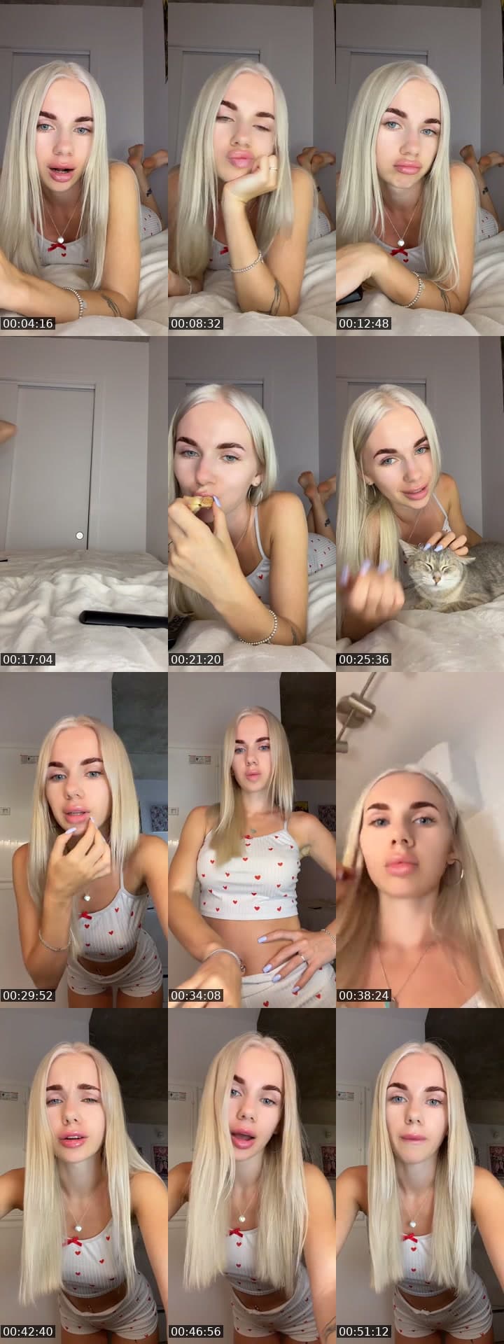 @slavicblondexoxo TikTok live stream