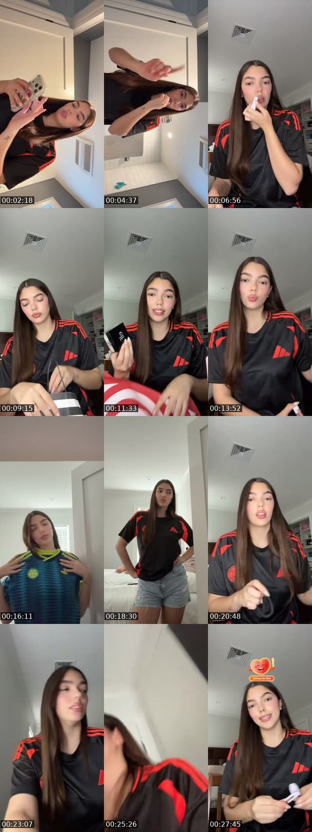 TikTok live: Grwm by @marianamospina