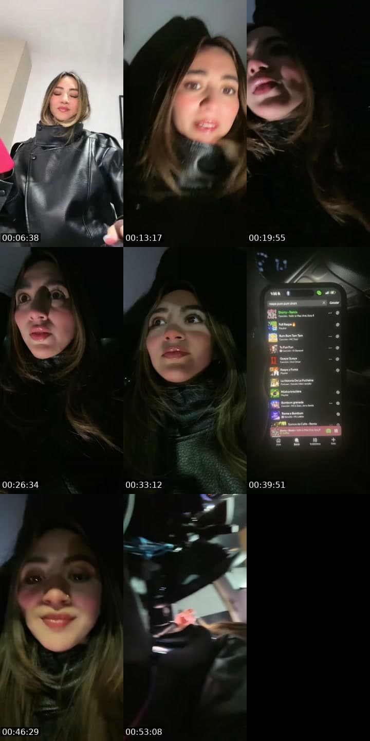 @micaelaablue TikTok live stream