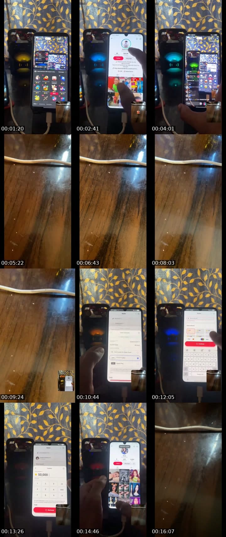 @lux.mber TikTok live stream