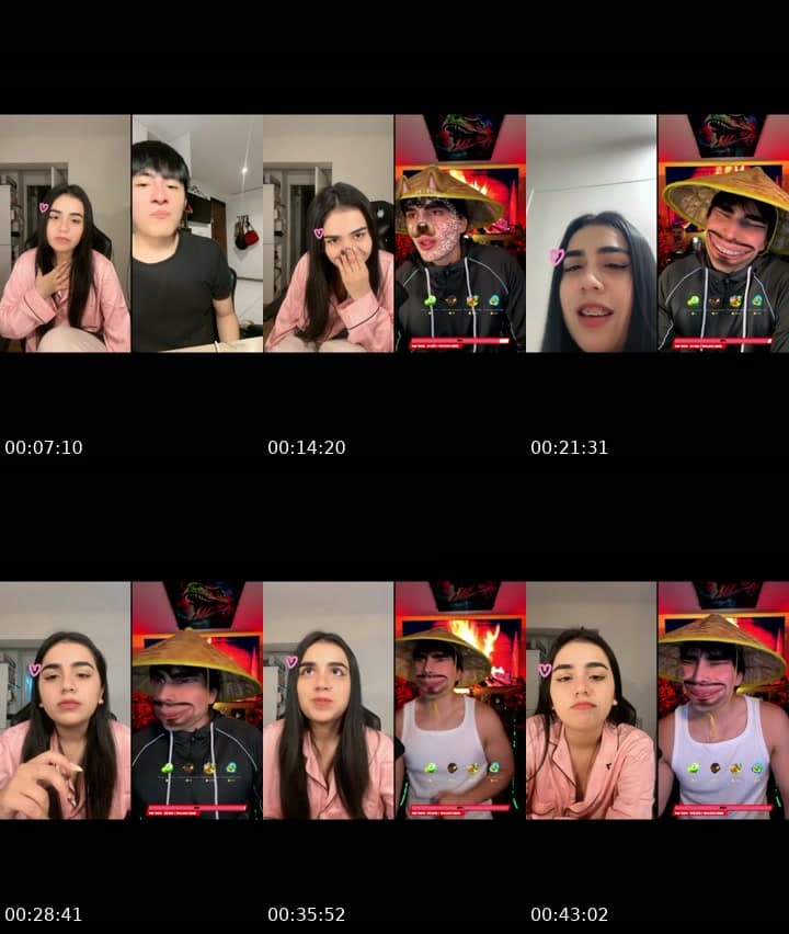 @andreaoblitasvas TikTok live stream
