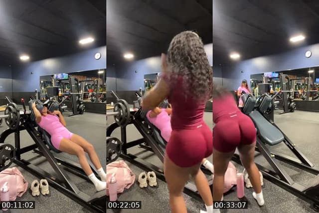 Come hit legs with usss🩷 - @ilivillanueva
