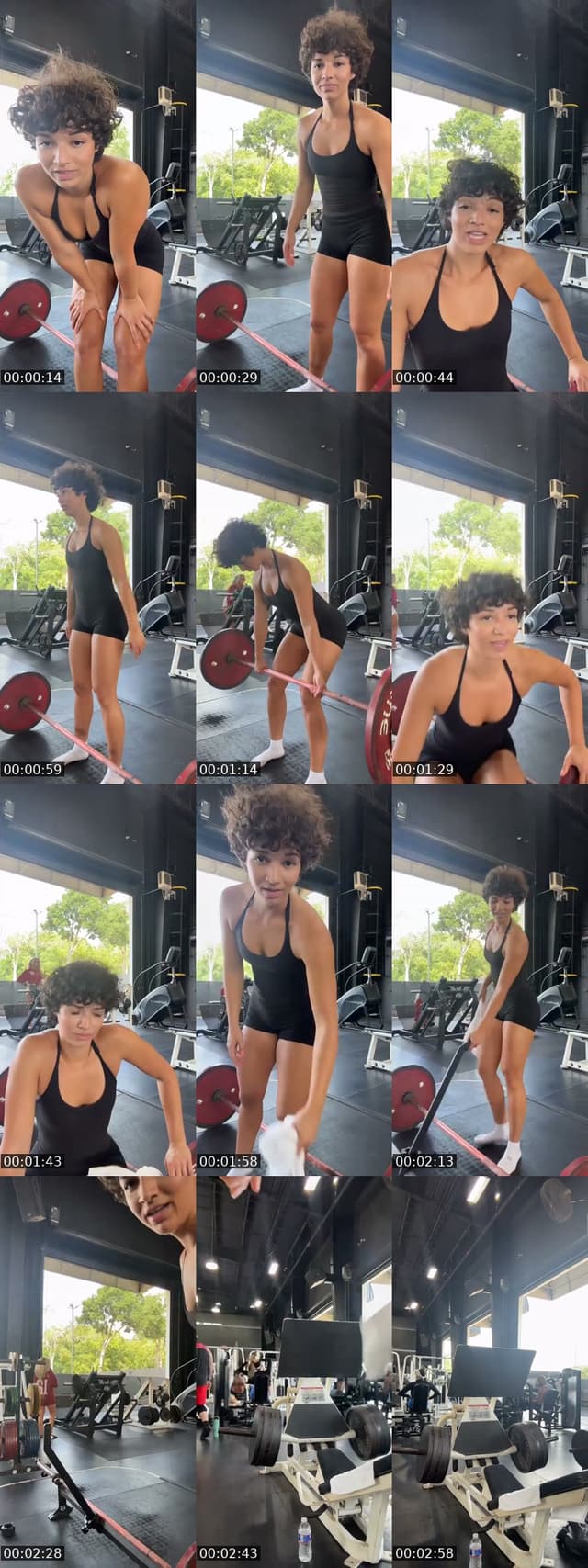 TikTok live: GYM LIVEEEE by @ciaralynnrosa