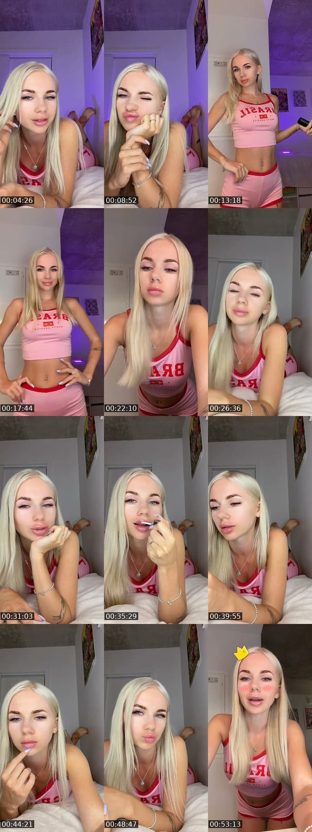 @slavicblondexoxo TikTok live
