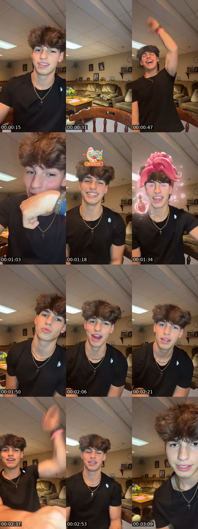 TikTok live: hi hi by @ajluvshrek