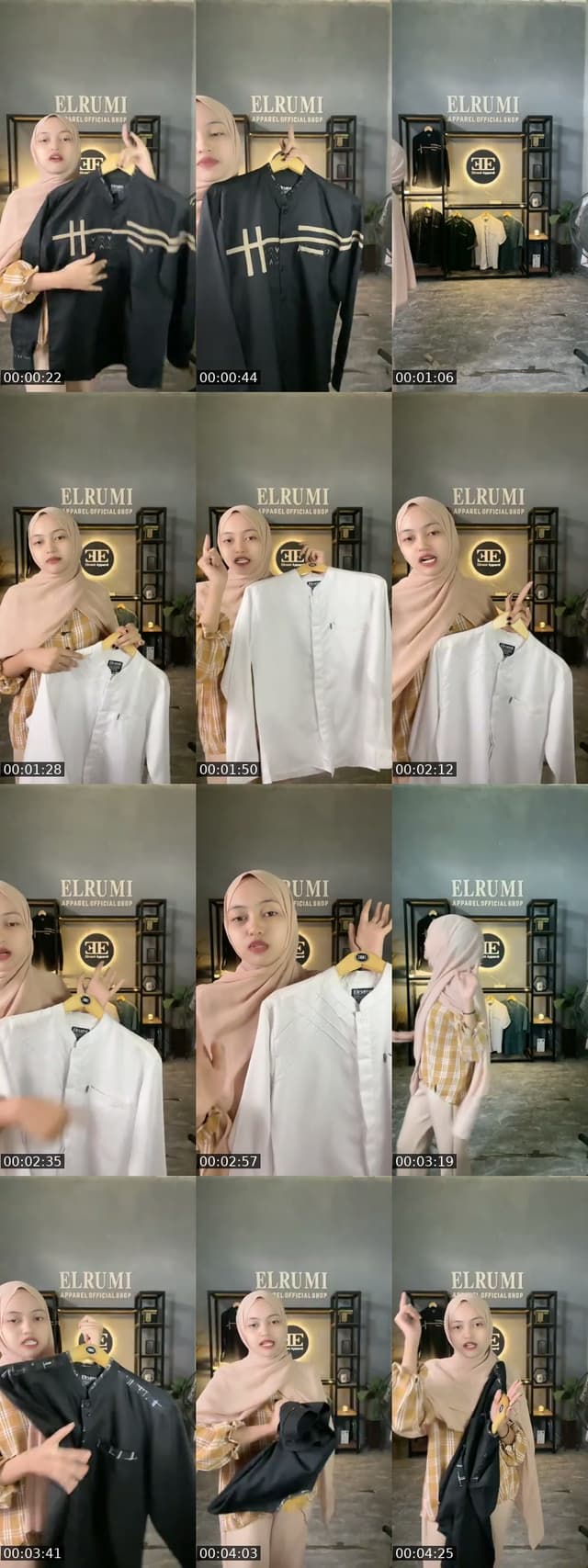 Selamat datang di LIVE saya - @elrumi_apparel_official