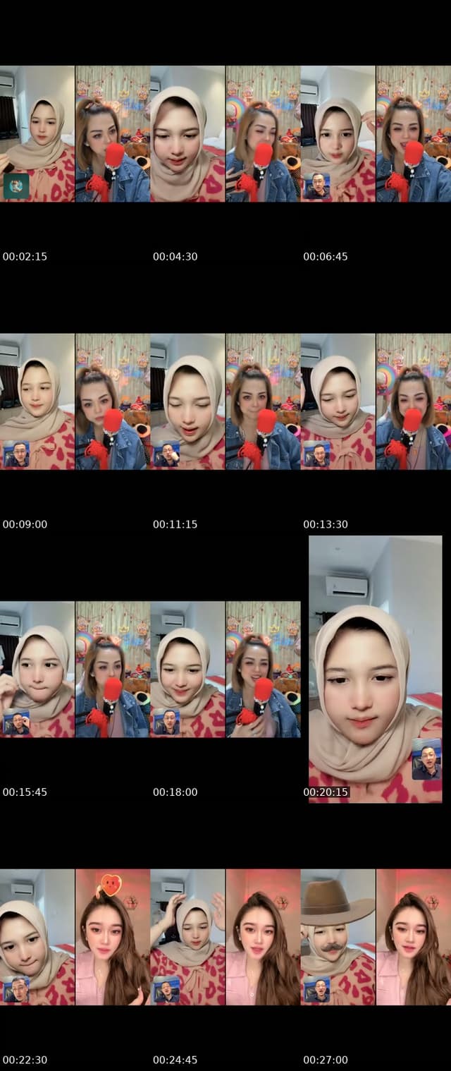 TikTok live: Bismillah by @azizahhh_011