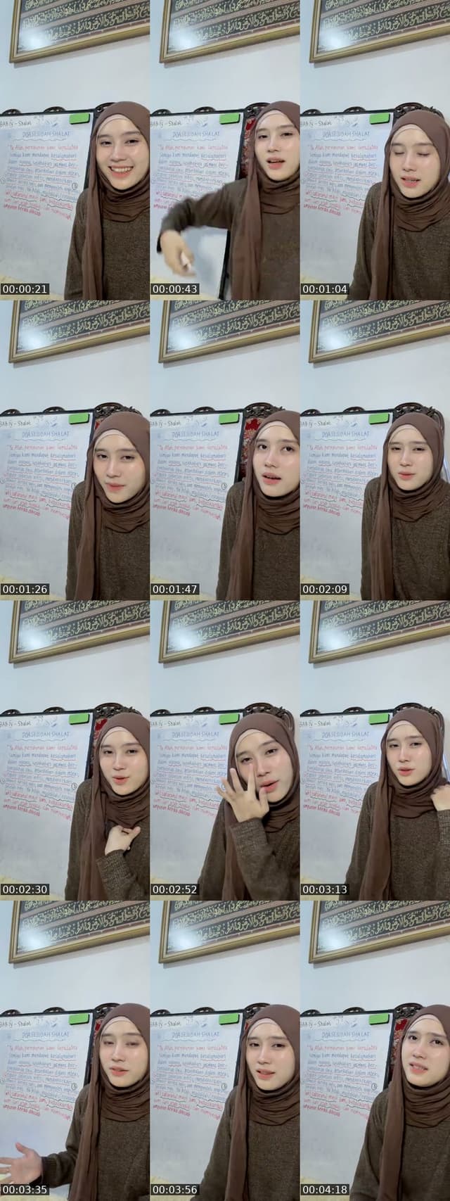 TikTok live: Bedah Buku Tuntunan Shalat🥹🤍 by @itsbutterfai