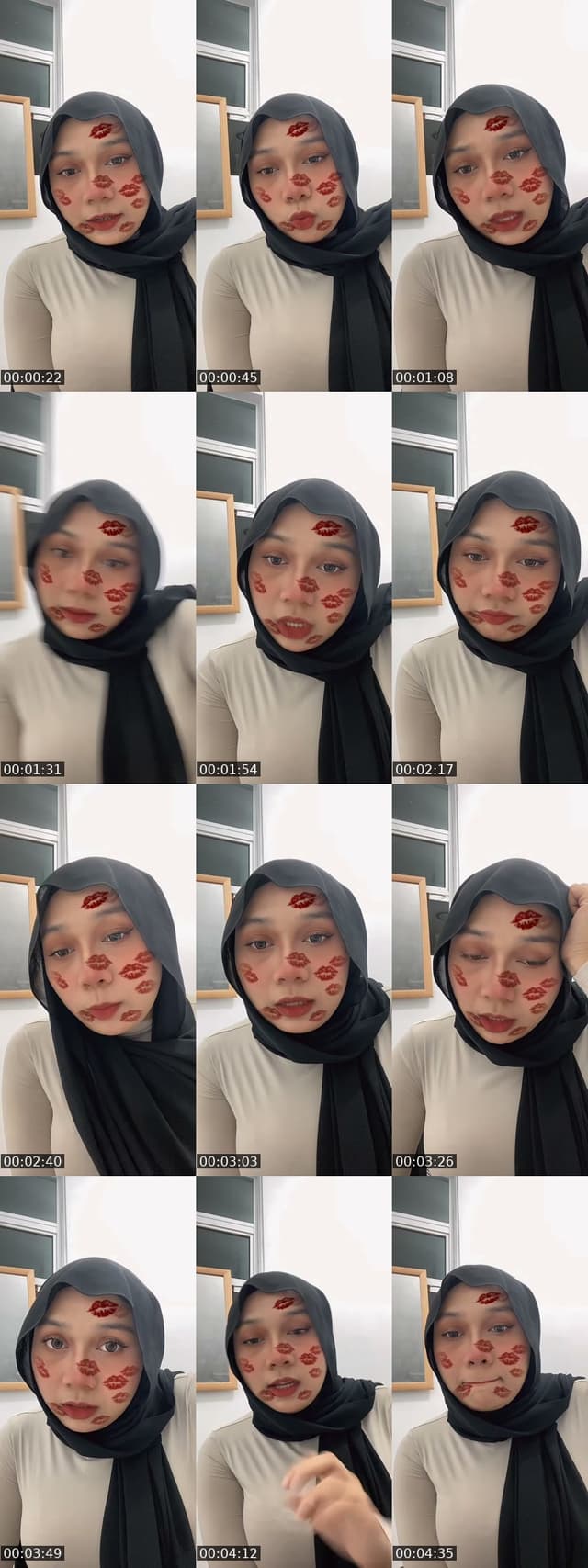 sila ganggu host - @allyshaabd