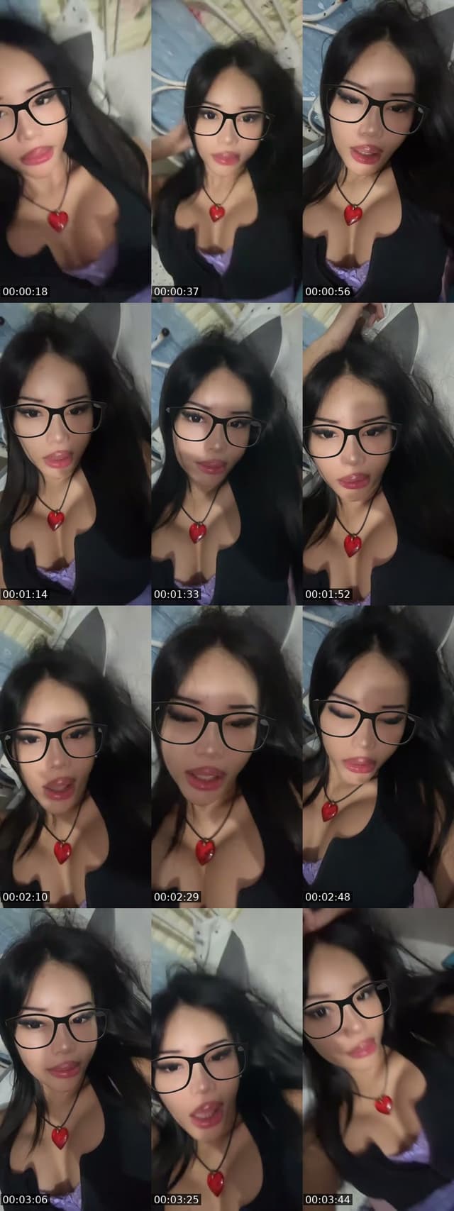 TikTok live: Bed rotting by @zahiradoll25