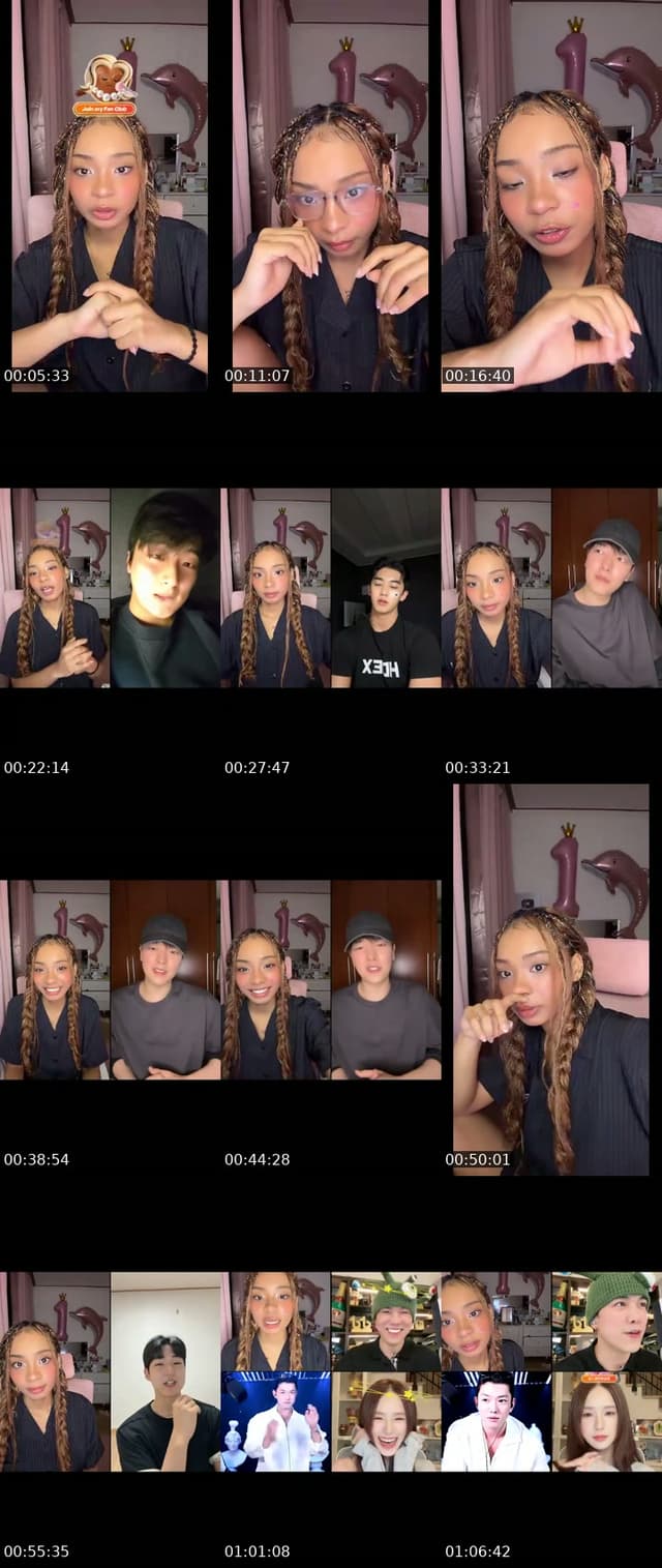 TikTok live: 1 year anniversary🥳 by @limqueeniee