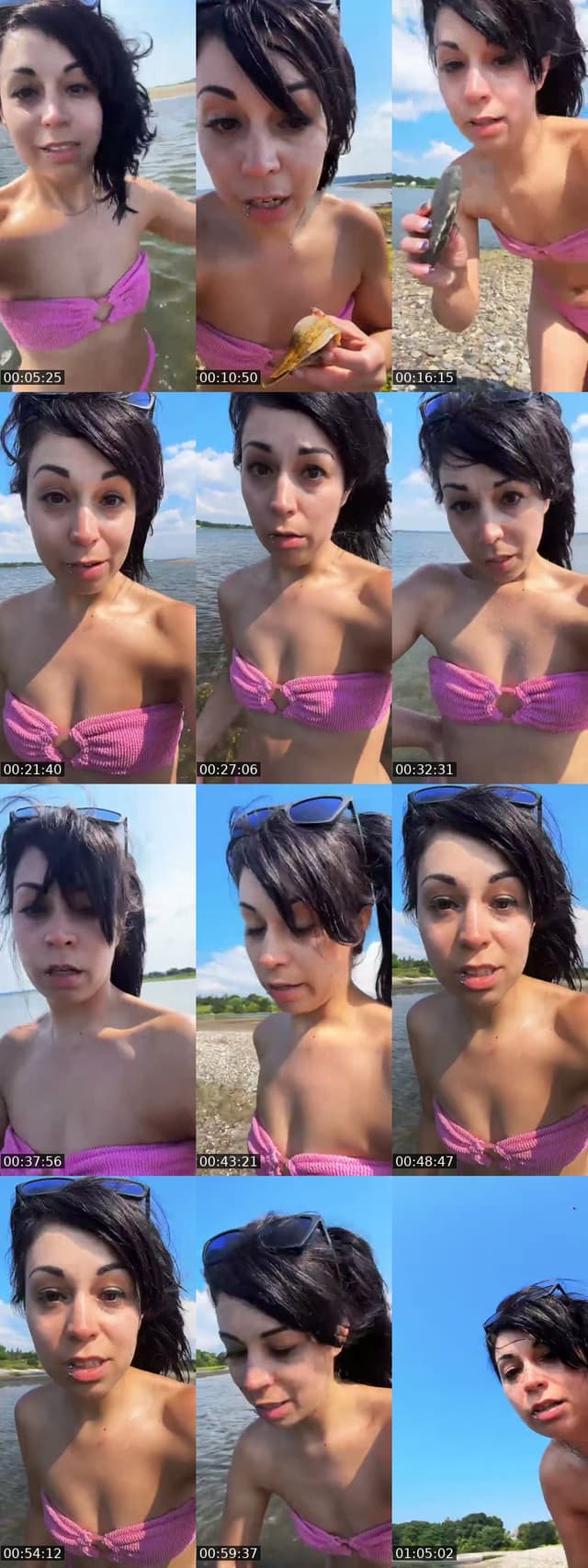 TikTok live: Foxy @ the beach ☀️ by @foxyr0xxy