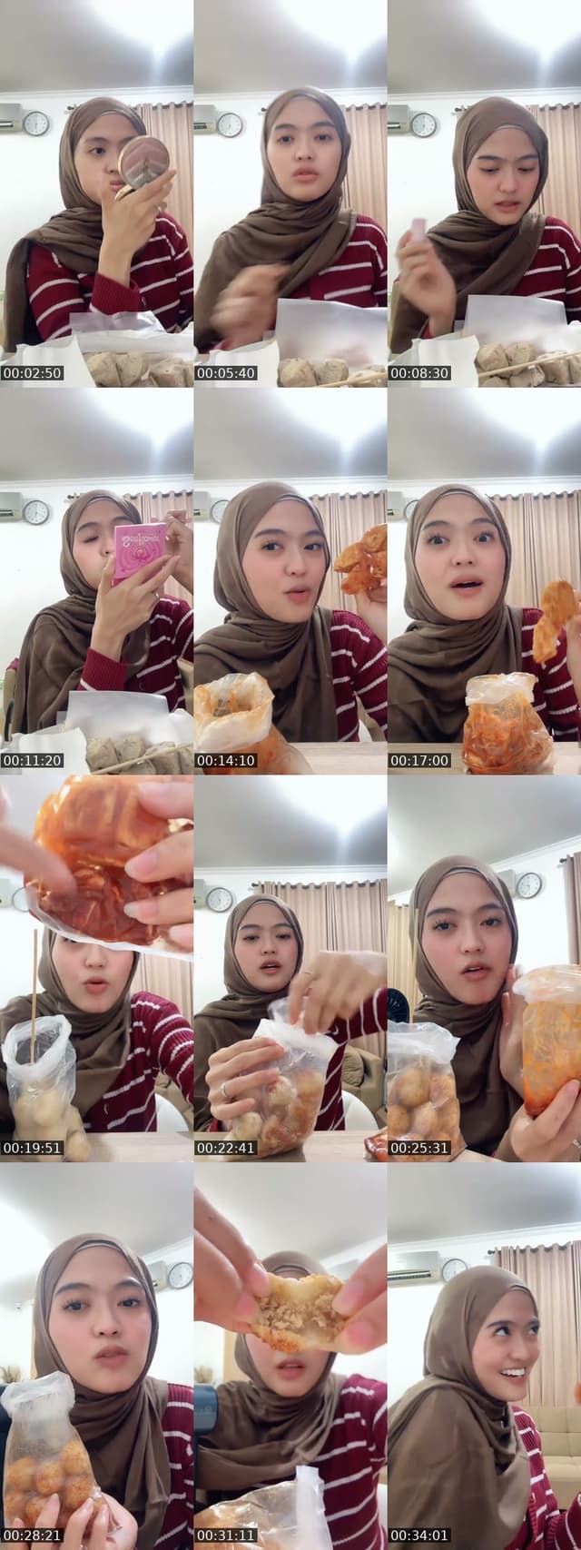 TikTok live: host live kalem by @trishaaazia
