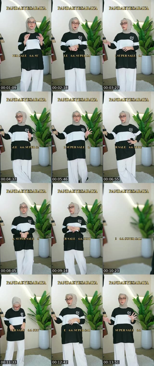 Past TikTok live: ABAYA NEW DESIGN by @pandaeyesabaya