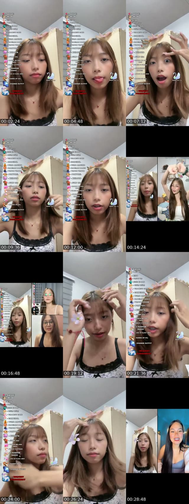 TikTok live: gift gall cutiee by @njzkei