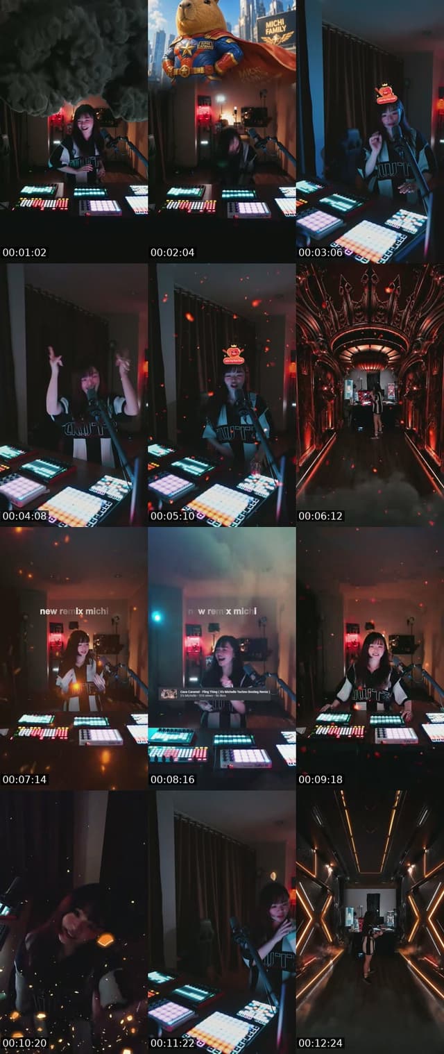 TikTok live: Party Time !!! by @chellemichii
