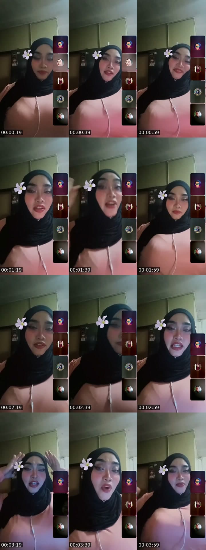 tengok luar pungkok kelabu
