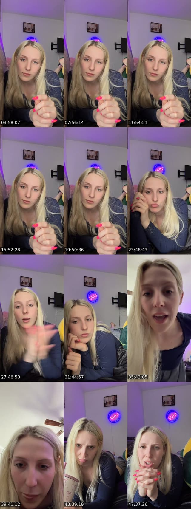 TikTok live: Friday bae by @cimeimblonde