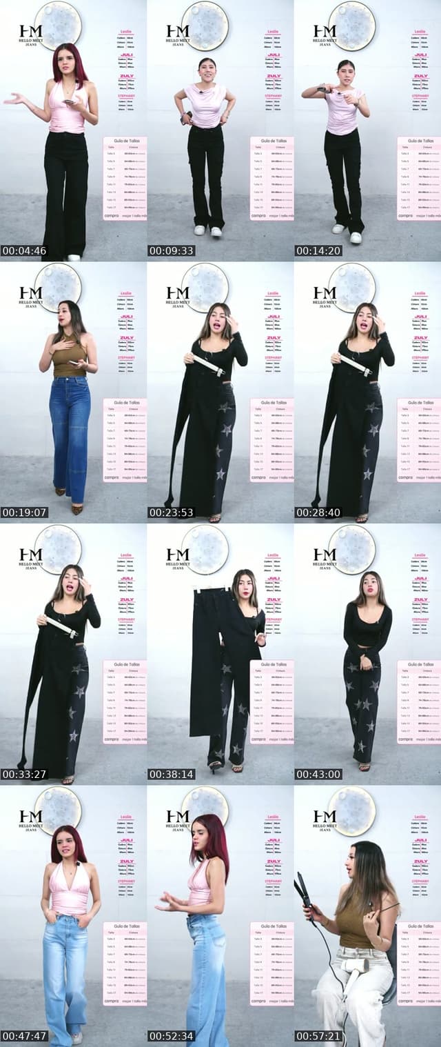 TikTok live: Summer Hot Sale 🌴🔥 by @hellomeet_jeans