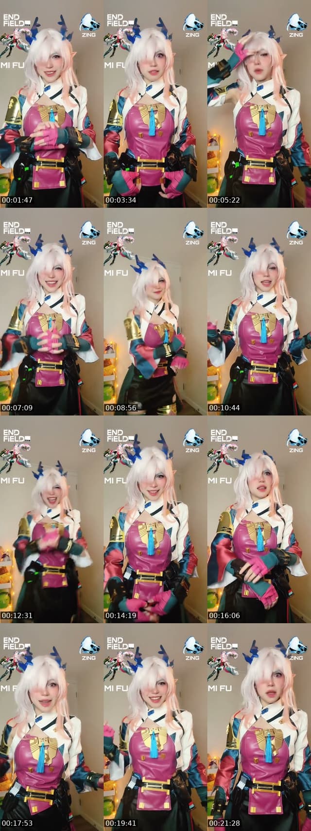 Chile TikTok live: Mifu Arknights by @sishumii