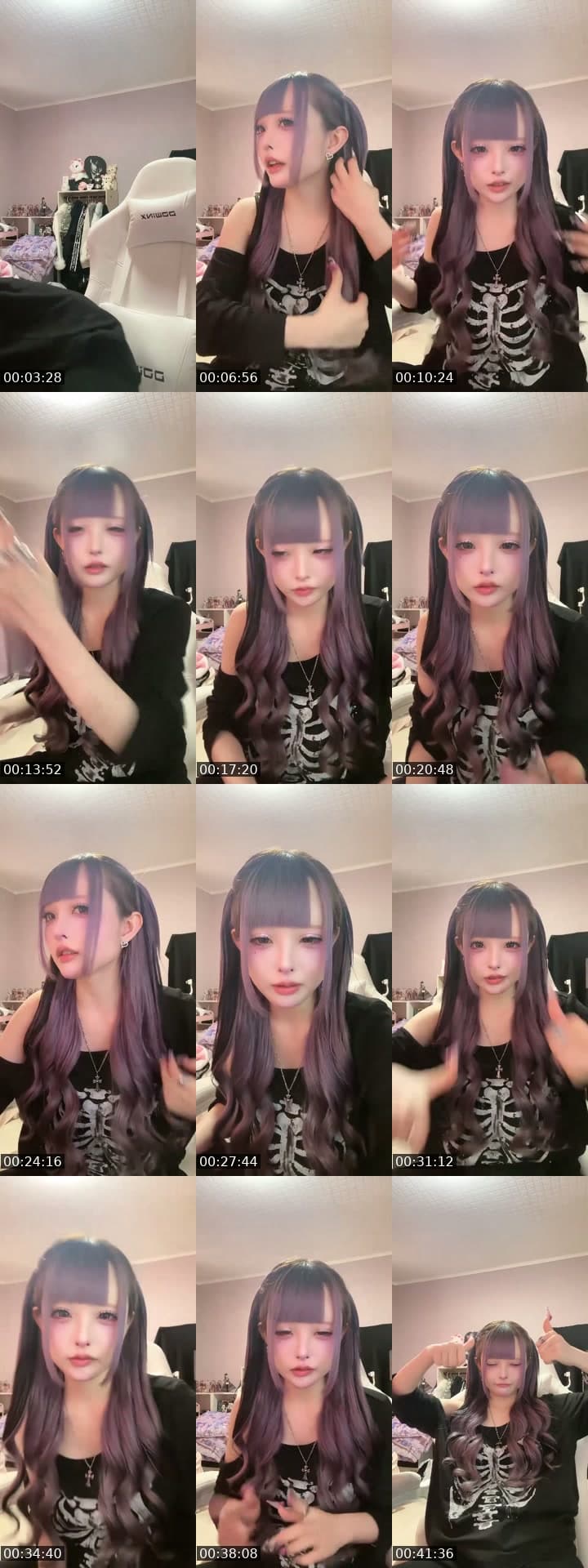 ヘアアレするので配信！ギフト求め、
