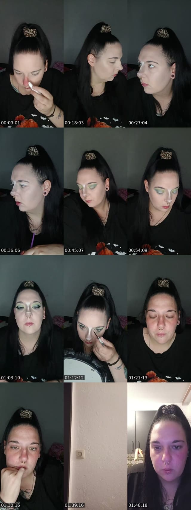 TikTok live: makeup  talk 🖤 by @miss.mystic.moon