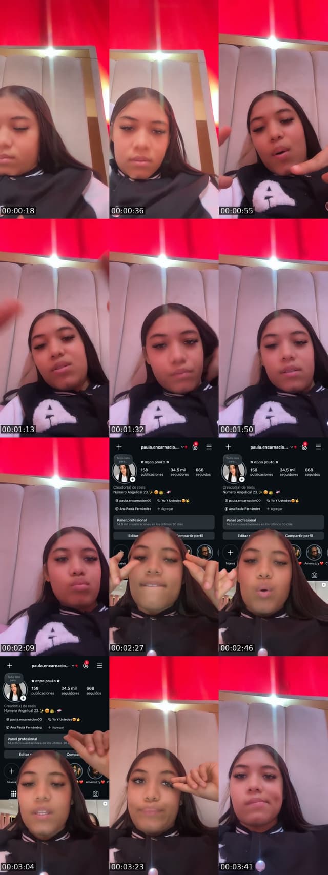 TikTok live: Ayúdame a ponerme pestañas by @444_ana0
