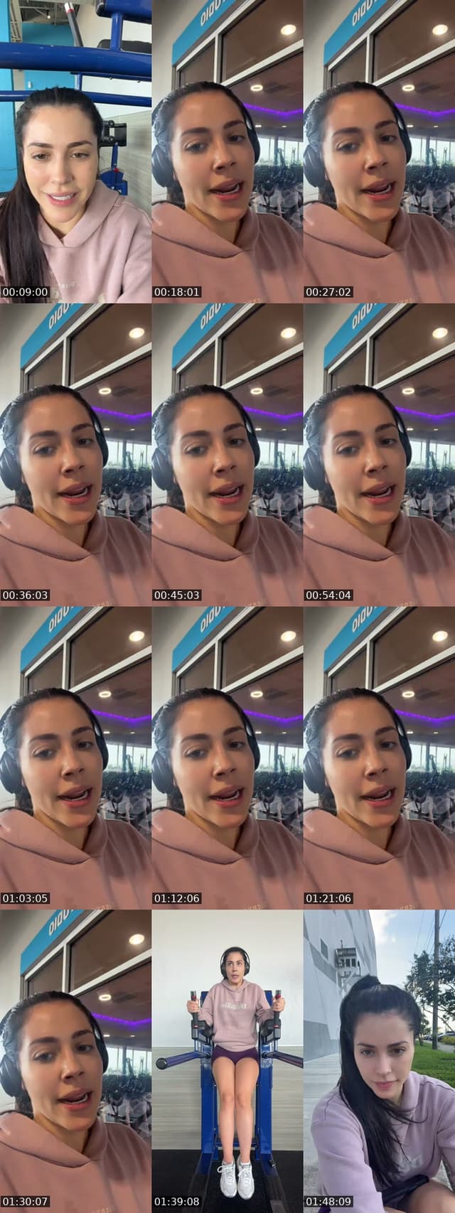 TikTok live: gym! be nice 🫶🏻 by @astrobeautyyy