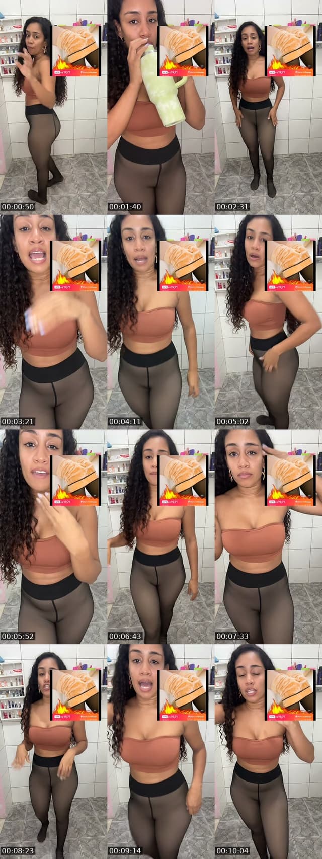 TikTok live: Meia calça térmica by @tatyshop3