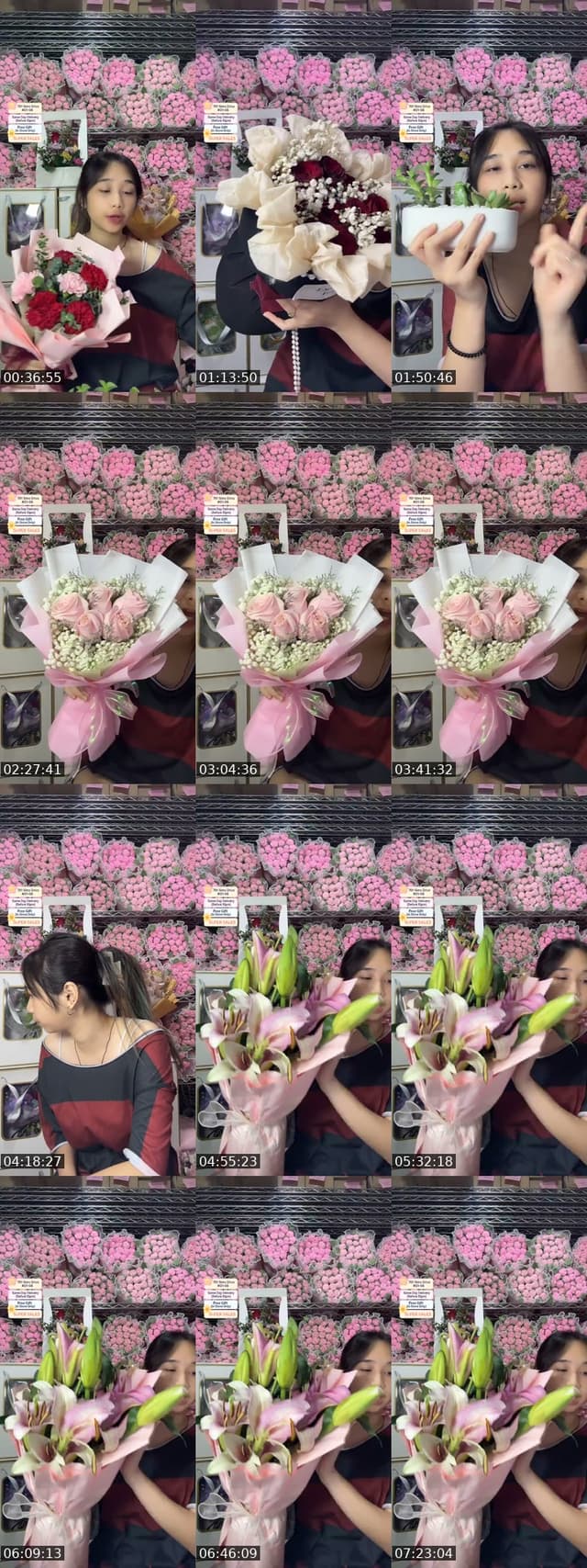 TikTok live: Flower Bouquet Sales by @flowersuppliersingapore