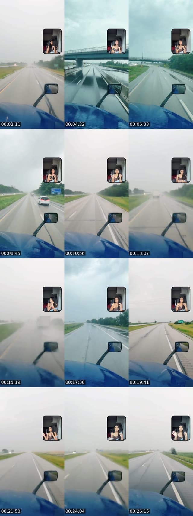 TikTok live: Passenger POV🩷🚛 by @yin6863