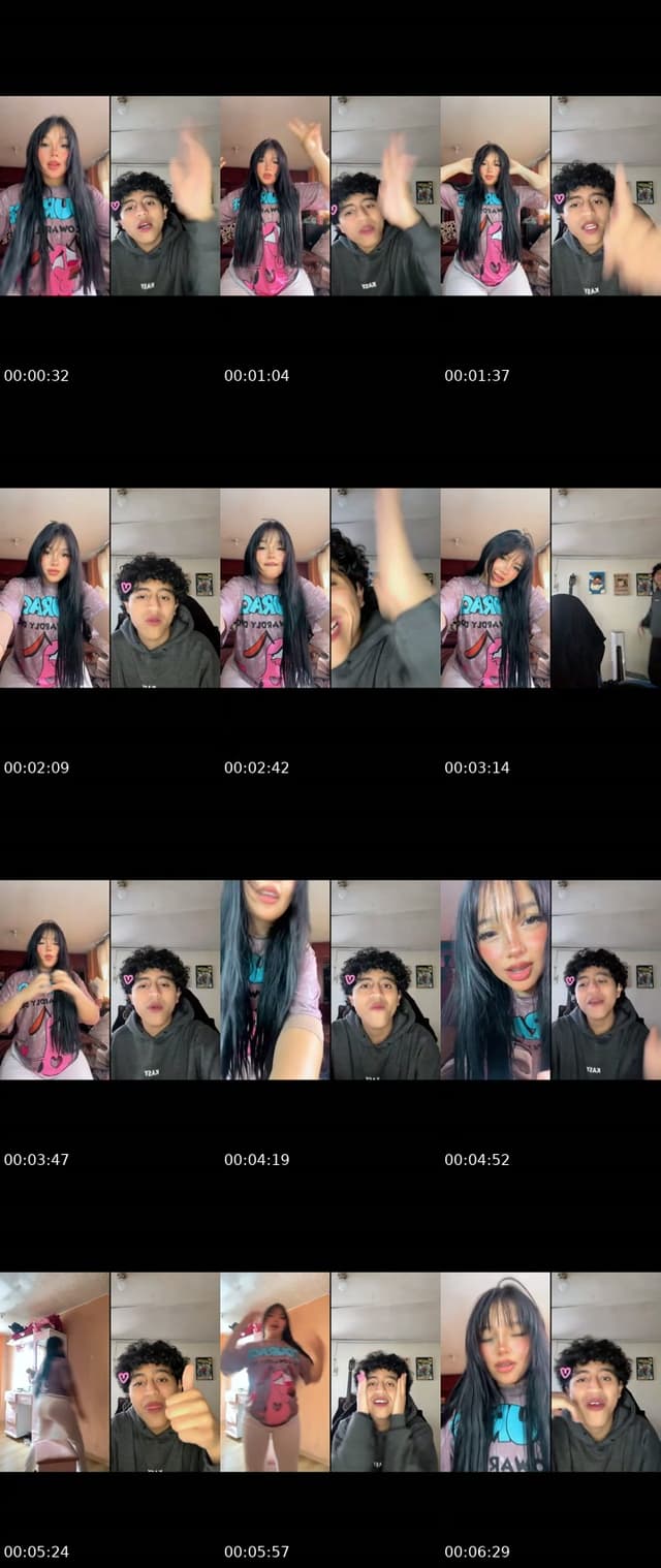 TikTok live: Holii amores😼❤️ by @mishell_villalva