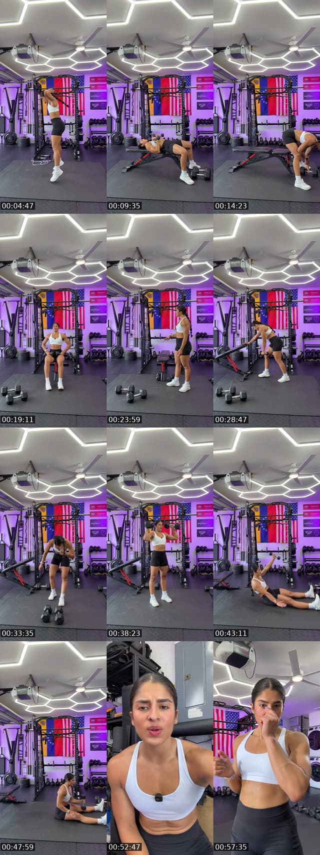 TikTok live: Rutina del NUEVO PROGRAMA by @laudicess